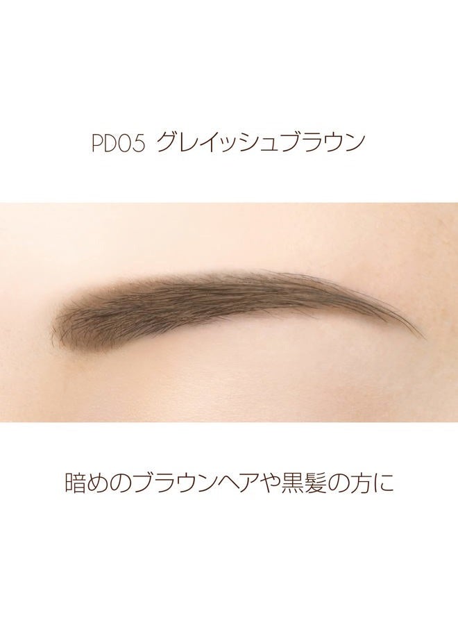 EXCEL Powder & Pencil Eyebrow PD05 gray brown - Image 3